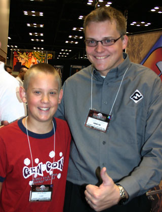 Jacob with Christian Petersen