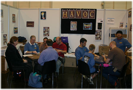 The Havoc Demo Team in Full Swing