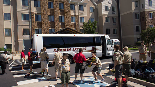 Arriving at Staybridge Suites in Cherry Creek