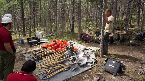 Conservation project at Baldy Town