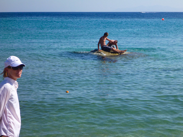 King of the Hill at Paradise Beach, Mykonos