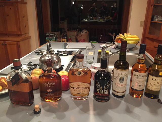 Sunday night Whisk(e)y tasting