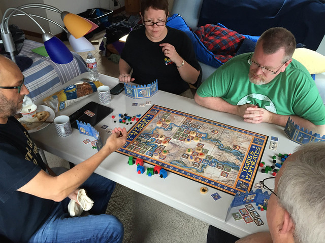 Tigris and Euphrates with Jeff, Rita, Ken, and KC